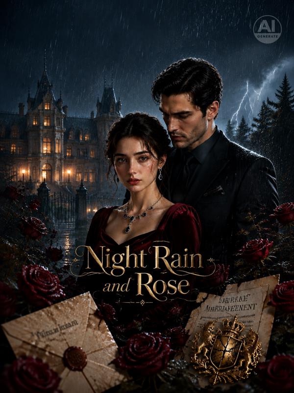 Night Rain and Rose